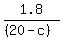 1.8%2F%28%2820-c%29%29