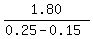 1.80%2F%280.25-0.15%29
