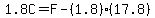 1.8C=F-%281.8%29%2A%2817.8%29
