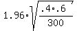 1.96%2Asqrt%28%28.4%2A.6%29%2F300%29