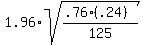 1.96%2Asqrt%28%28.76%28.24%29%29%2F125%29