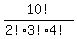 10%21%2F%282%21%2A3%21%2A4%21%29