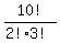 10%21%2F%282%213%21%29