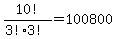 10%21%2F%283%213%21%29=100800
