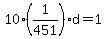 10%281%2F451%29%2Ad=1