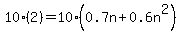 10%282%29+=10%280.7n+%2B+0.6n%5E2%29