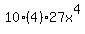 10%284%29%2A27x%5E4