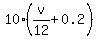 10%28v%2F12%2B0.2%29