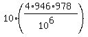 10%2A%28%284%2A946%2A978%29%2F%2810%5E6%29%29