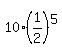 10%2A%281%2F2%29%5E5