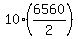 10%2A%286560%2F2%29