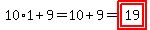 10%2A1%2B9=10%2B9=highlight%28highlight%2819%29%29