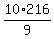 10%2A216%2F9