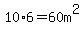 10%2A6=60m%5E2