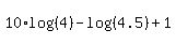 10%2Alog%28%284%29%29-log%28%284.5%29%29%2B1
