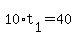 10%2At%5B1%5D+=+40