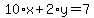 10%2Ax%2B2%2Ay=7