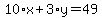 10%2Ax%2B3%2Ay=49