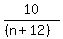 10%2F%28%28n%2B12%29%29