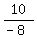 10%2F%28-8%29