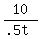 10%2F%28.5t%29
