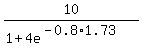 10%2F%281%2B4e%5E%28-0.8%2A1.73%29%29