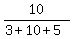 10%2F%283%2B10%2B5%29