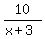 10%2F%28x%2B3%29