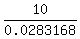 10%2F0.0283168