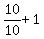10%2F10+%2B+1