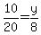 10%2F20=y%2F8