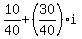 10%2F40%2B%2830%2F40%29i