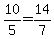 10%2F5=14%2F7