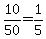 10%2F50=1%2F5