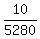 10%2F5280