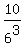 10%2F6%5E3