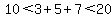 10%3C3%2B5%2B7%3C20