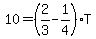 10=%282%2F3-1%2F4%29T