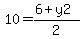 10=%286%2By2%29%2F2