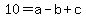 10=a+-b%2Bc