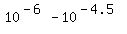 10%5E%28-6%29-10%5E%28-4.5%29