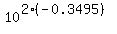 10%5E%282%2A%28-0.3495%29%29