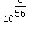 10%5E%286%2F56%29