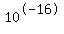 10%5E-16