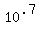 10%5E.7