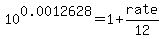 10%5E0.0012628=1%2Brate%2F12