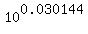 10%5E0.030144