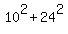 10%5E2%2B24%5E2