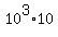 10%5E3%2A10