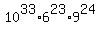 10%5E33+%2A+6%5E23+%2A+9%5E24